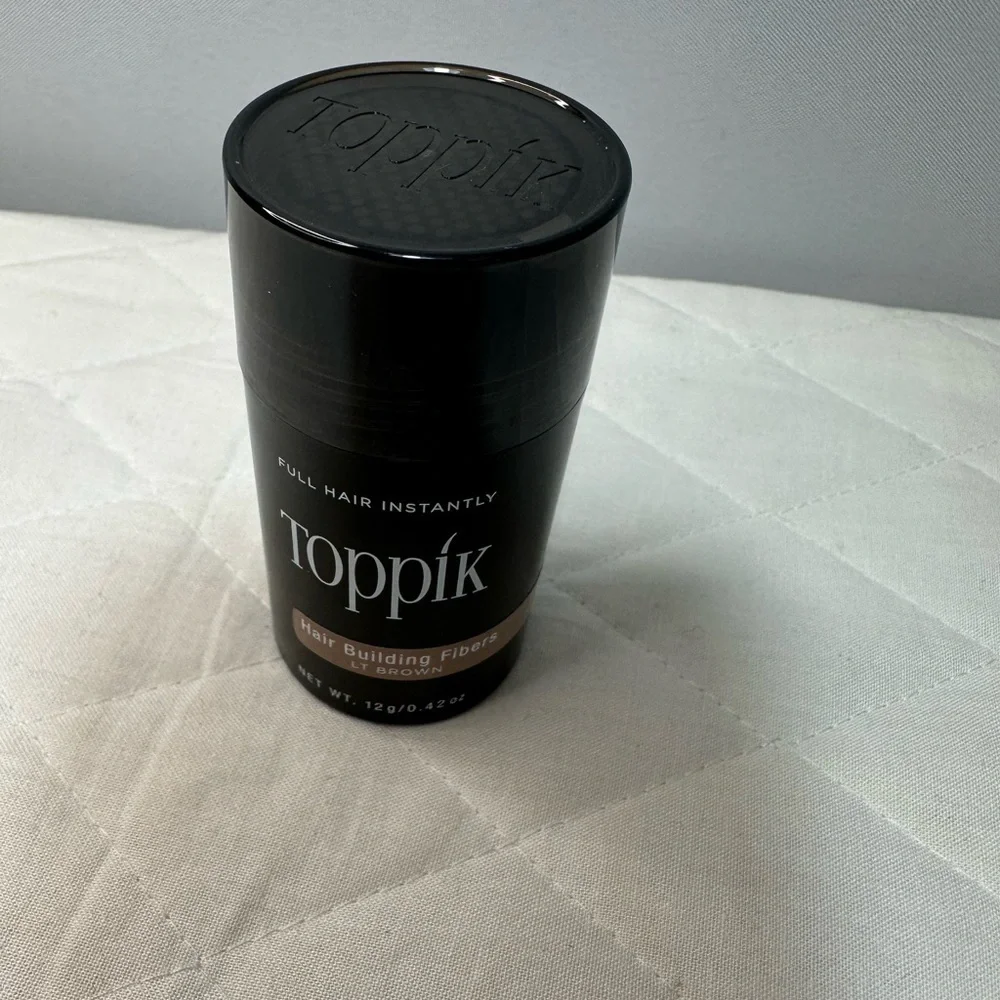 Toppik Hair Building Fibers Light LT Brown Conceals Hair Thinning Hair Loss NEW